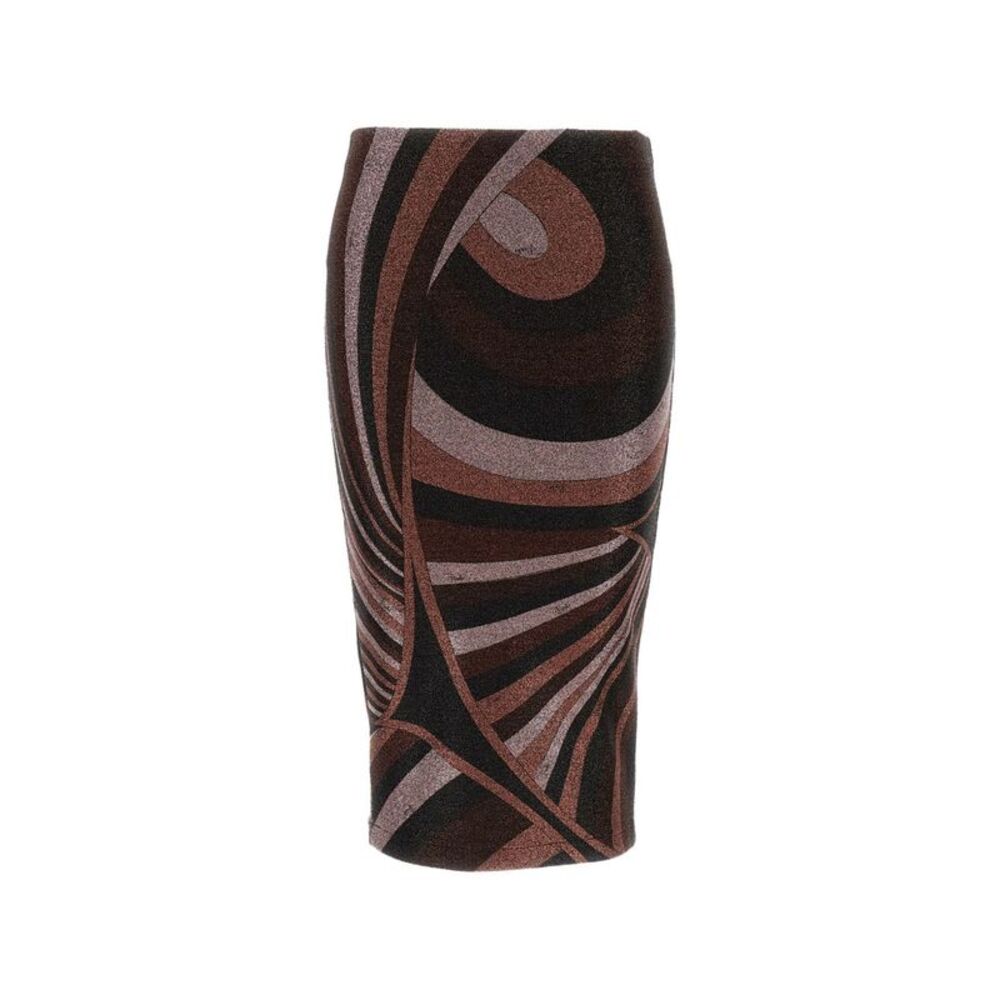 Pucci Women Printed Midi Skirt